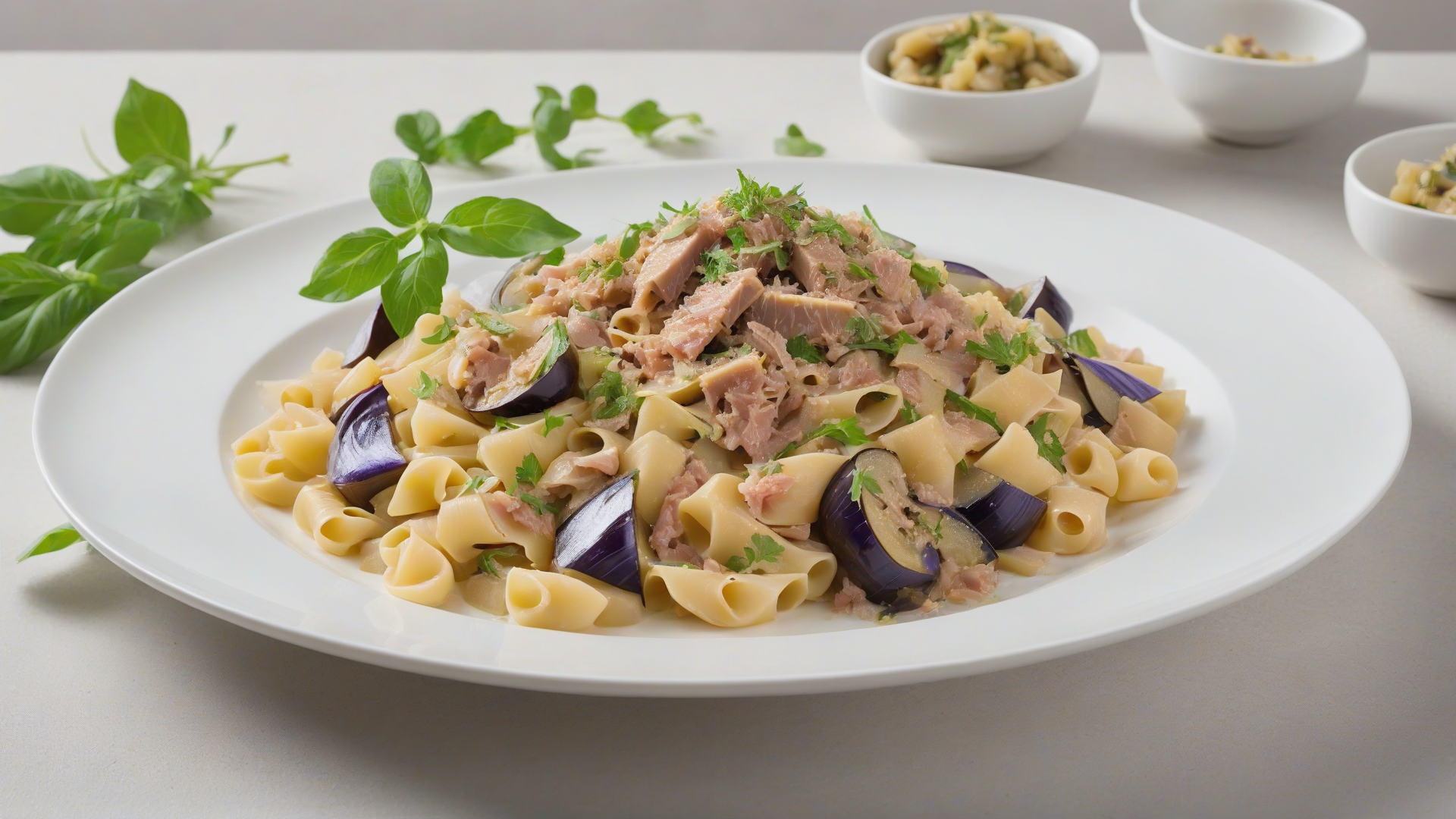 pasta melanzane tonno